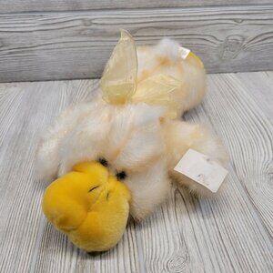 Dan Dee Duck Floppy Easter Plush Stuffed Animal Collectors Choice Sparkly Tinsel